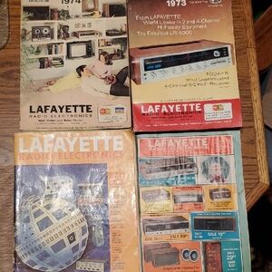 Vintage Lafayette Electronics Catalog Set